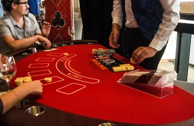 Mesa de Black Jack, foto 1 de 4