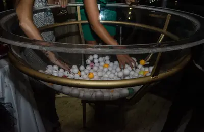 Copa tómbola para sorteos, foto 3 de 4