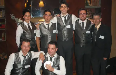 Crupieres caracterizados, foto 4 de 4