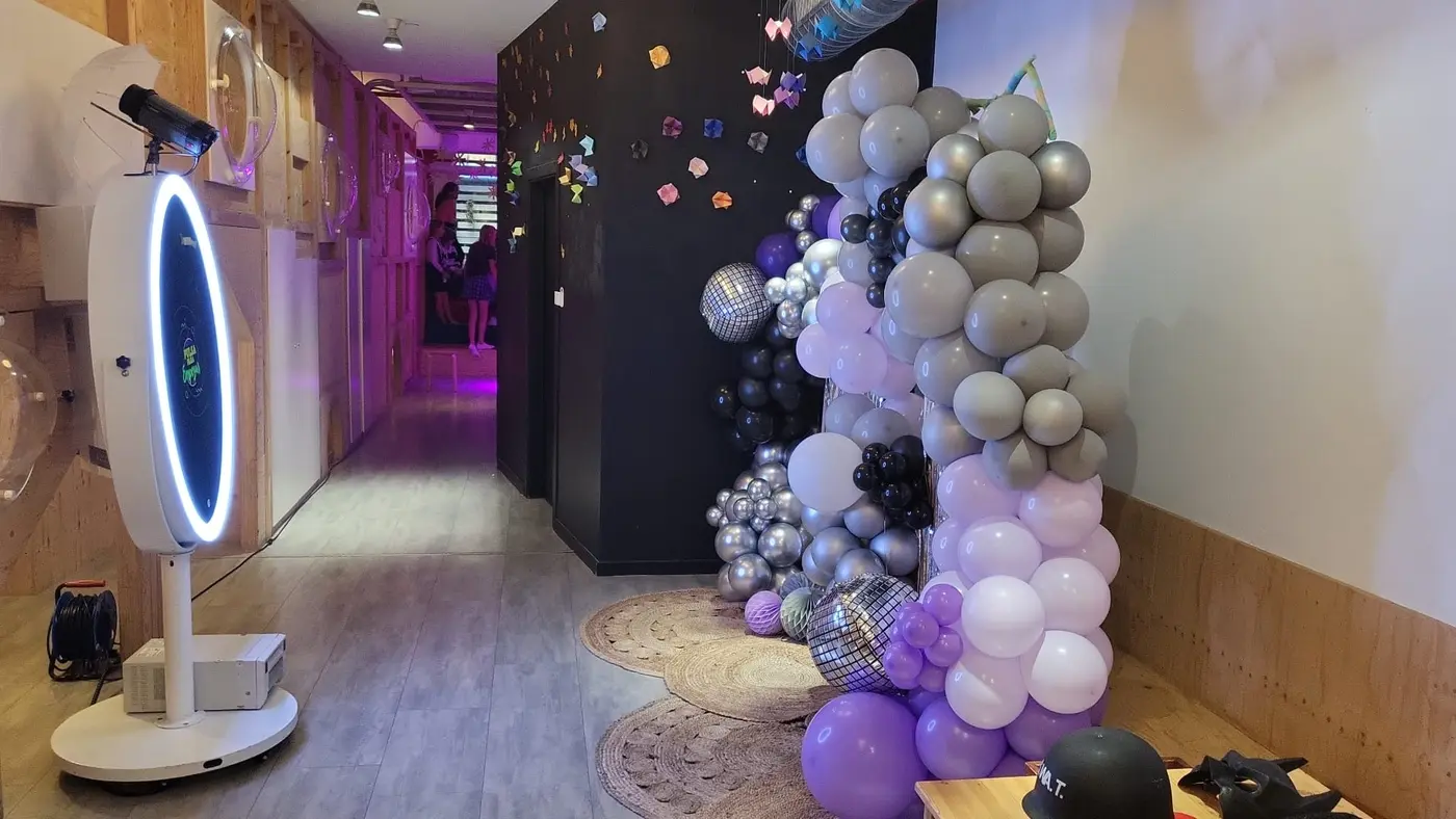 Fotomatón espejo para eventos de casino