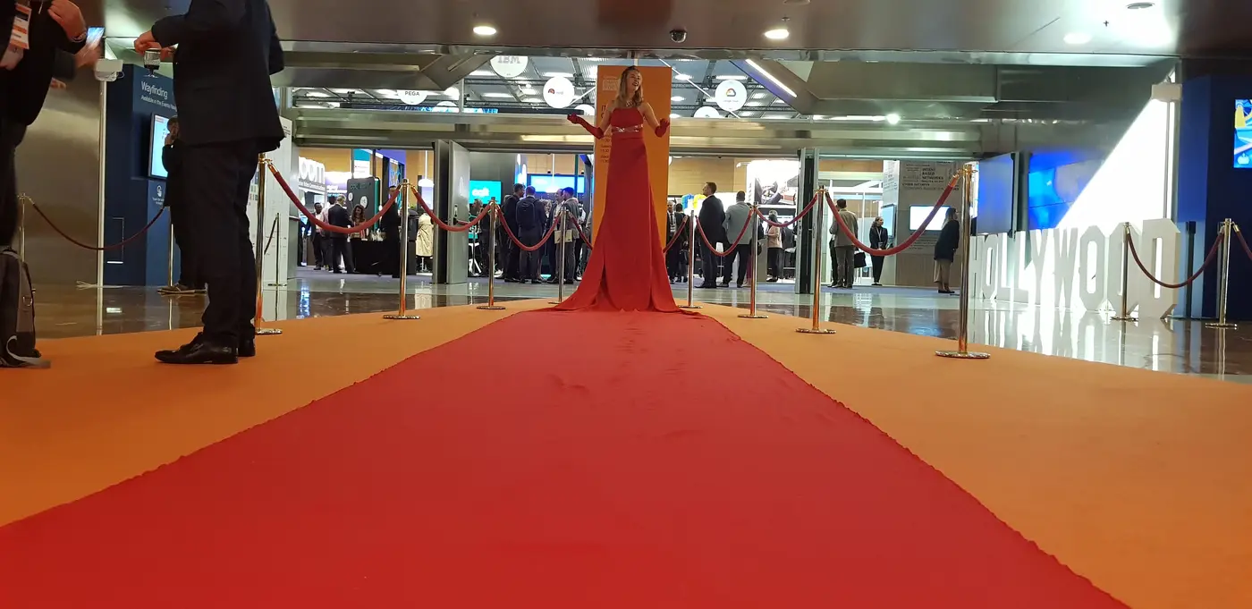 Evento temático Noche de los Óscar con mesas de casino