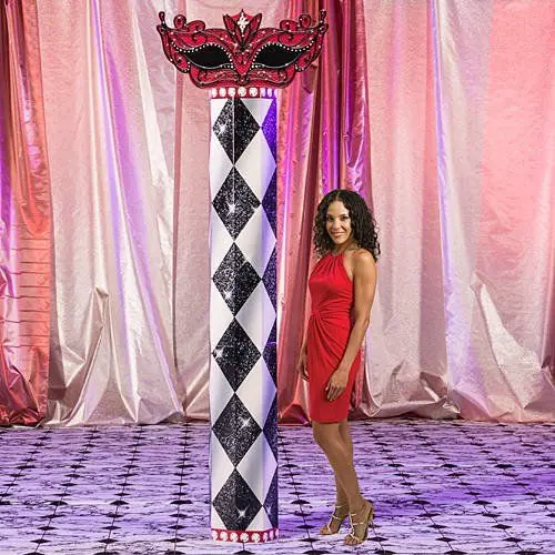 Evento temático Baile de máscaras con mesas de casino