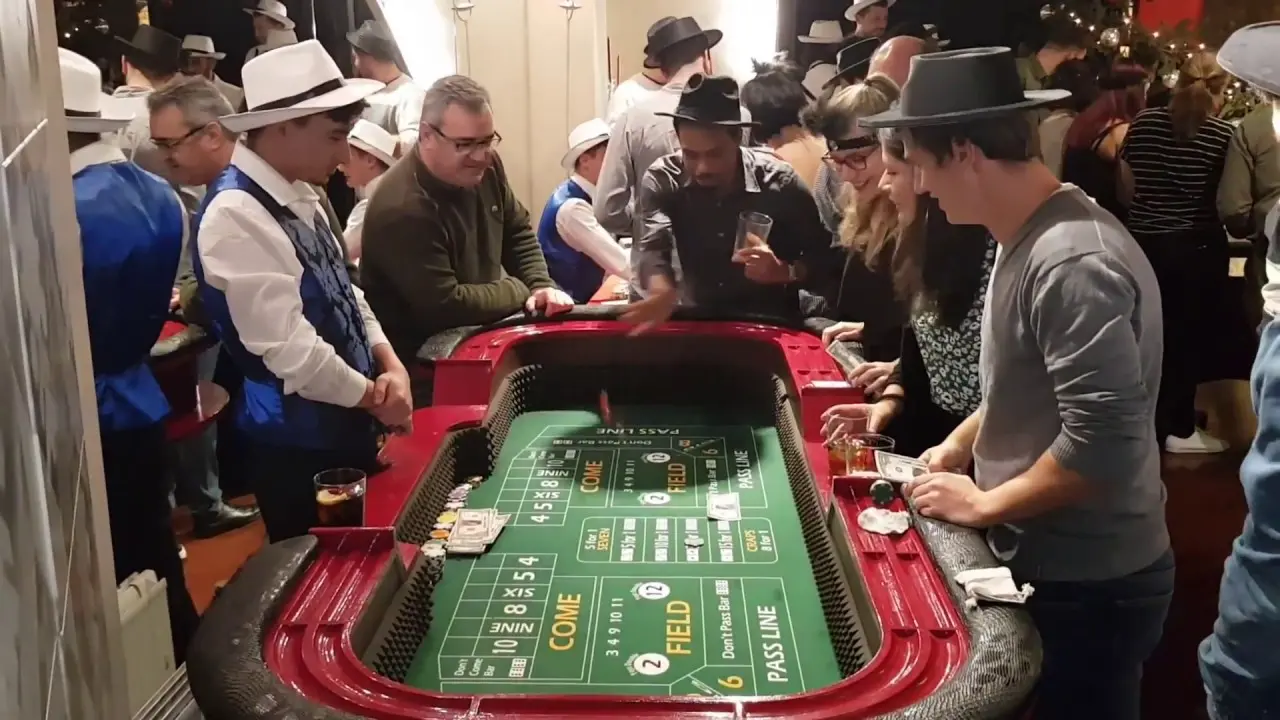 Mesa de Dados en un evento real